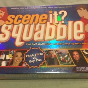 Scene It? Squabble Men against women DVD Game NEW